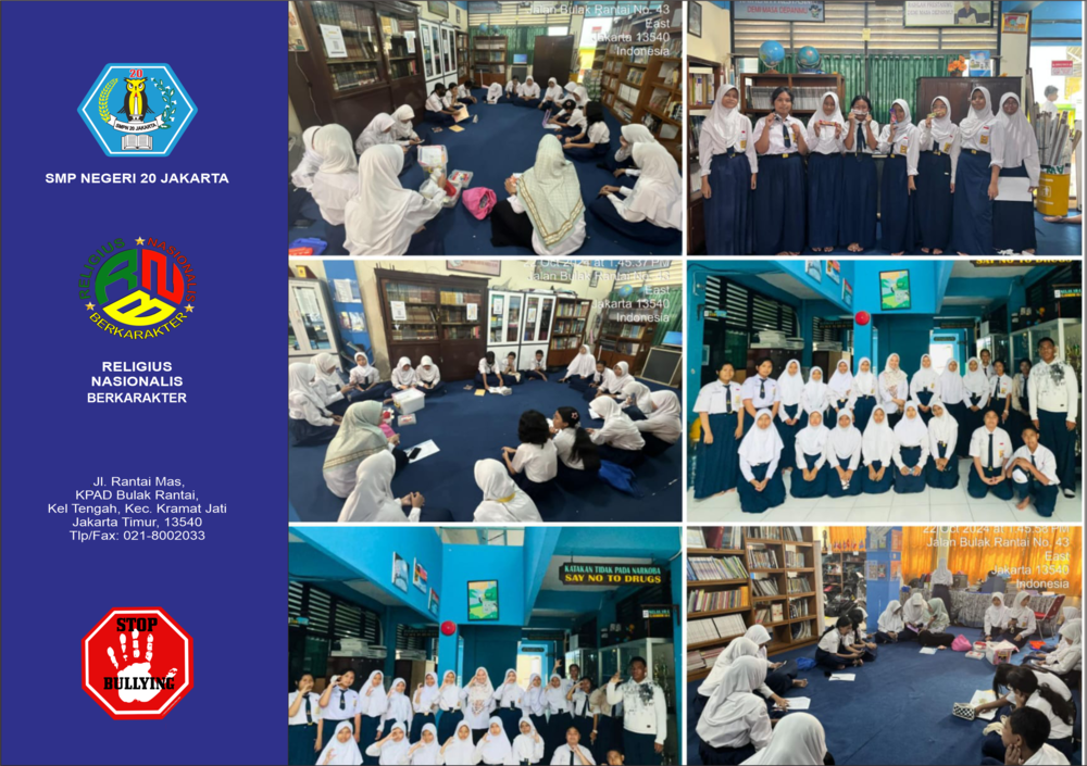 Ekskul Majalah Dinding (Mading) SMPN 20 Jakarta Raih Prestasi Mengagumkan di Semester Ganjil