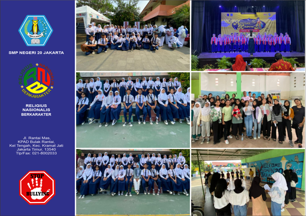 Ekskul Seni Musik Artemvingt20 SMPN 20 Jakarta Siap Berprestasi di Tingkat Wilayah