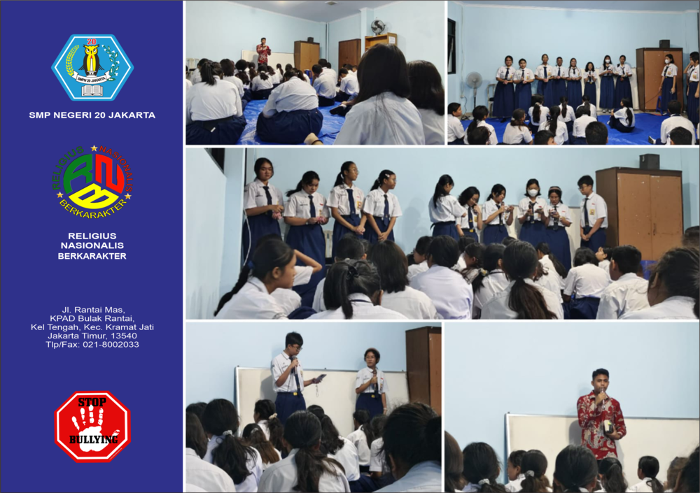 Rohkris SMPN 20 Jakarta Gelar Ibadah Rohani Kristen