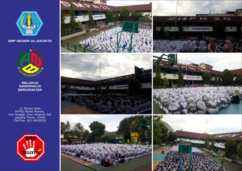 SMPN 20 Jakarta Gelar Kegiatan Pembacaan Hatam Al-Quran