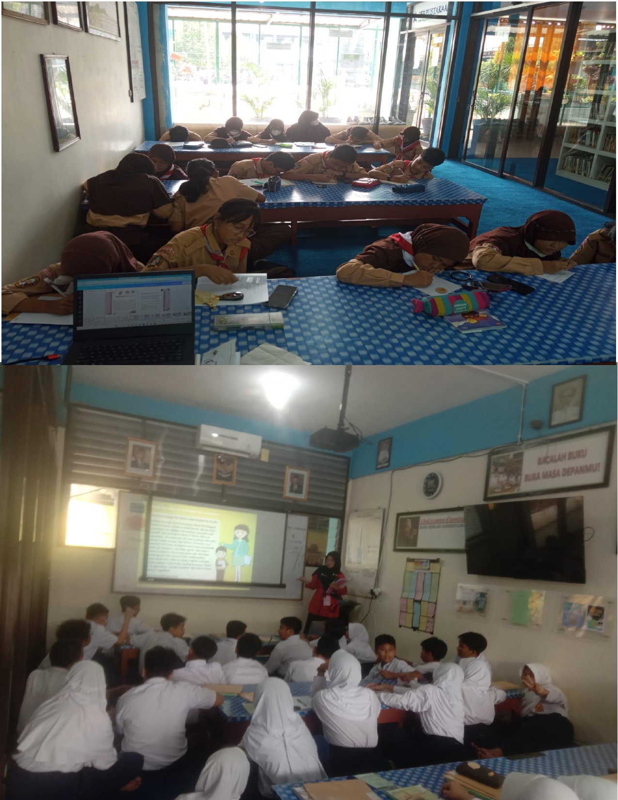 Kegiatan Perpustakaan SMPN 20 Jakarta